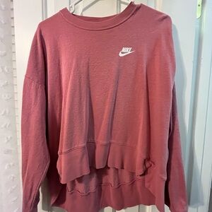 women’s nike cropped sweater